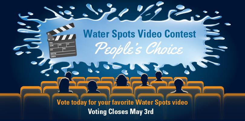 water spots video contest People's Choice category voting