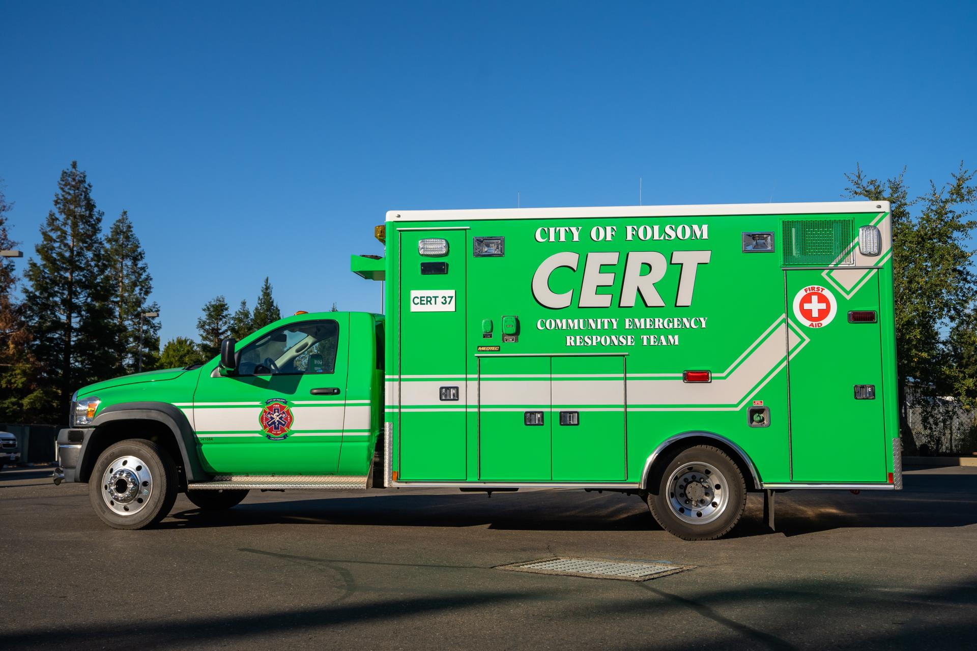 Green CERT Vehicle