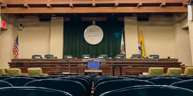City of Folsom Council chambers