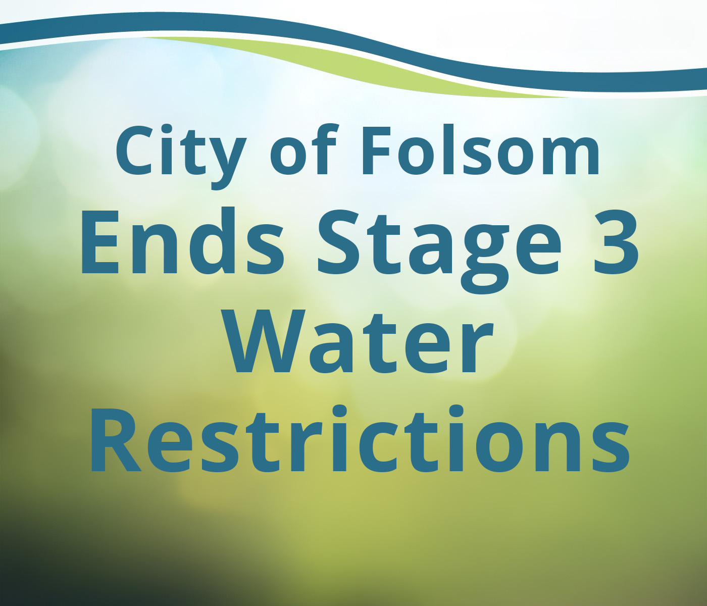 end water restrictions